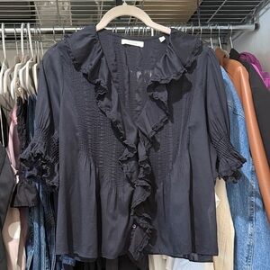 Doen Henri Top in Black Small